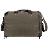 Vintage Military Style Convertible Canvas Briefcase Backpack