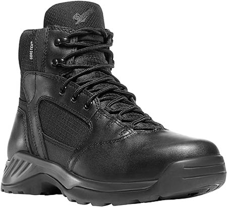 Danner 28017 Kinetic Side-Zip 6 Inch Black Waterproof Duty Boots