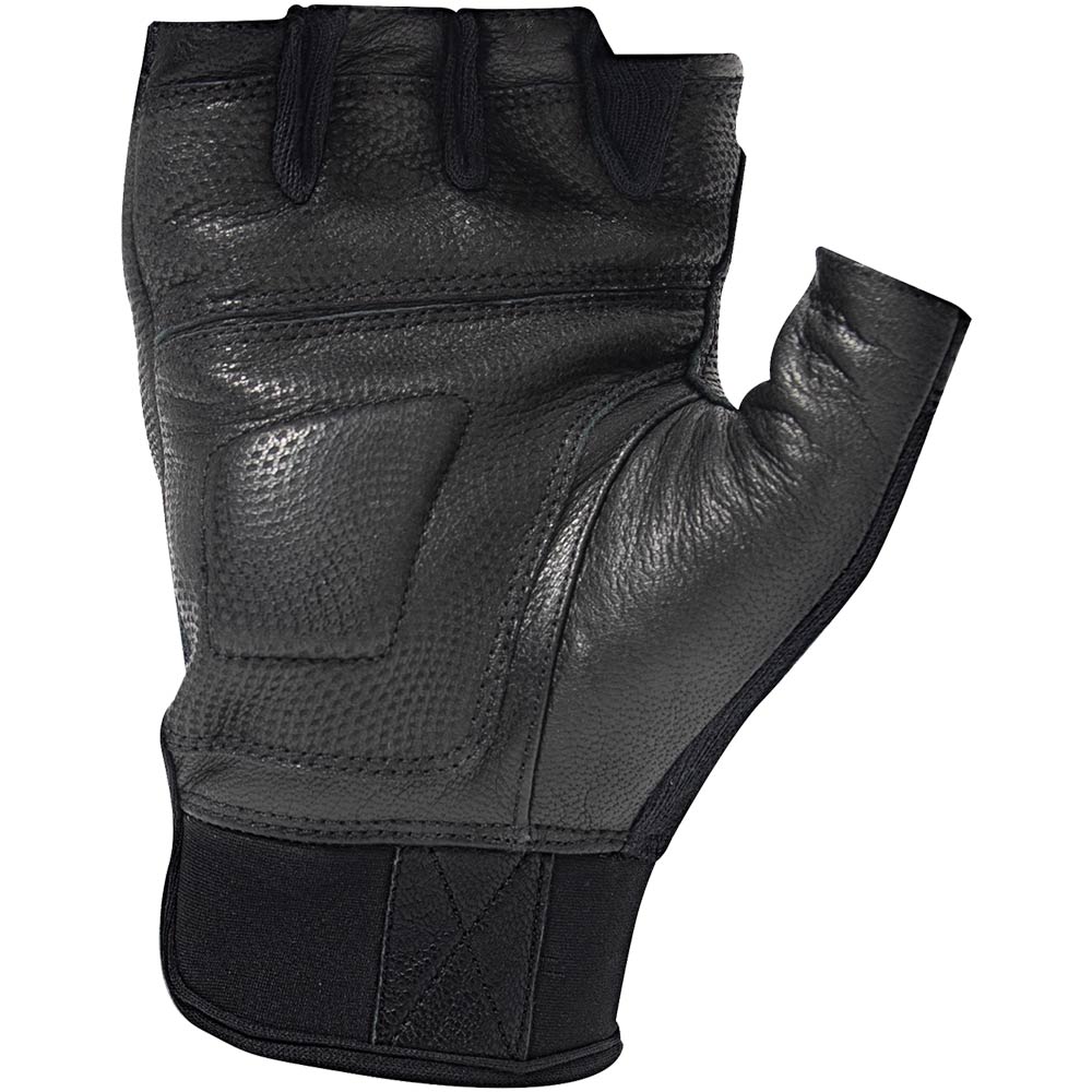 Men's Fingerless Cut & Fire-Resistant Carbon Hard Knuckle Gloves