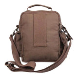 Basic Issue Two-Tone Leather Accented Canvas Shoulder Bag