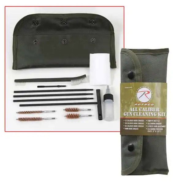 Deluxe All Caliber Gun Cleaning Kit