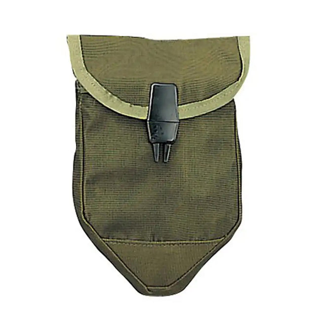 Basic Issue Olive Drab Nylon Tri-Fold Shovel Cover