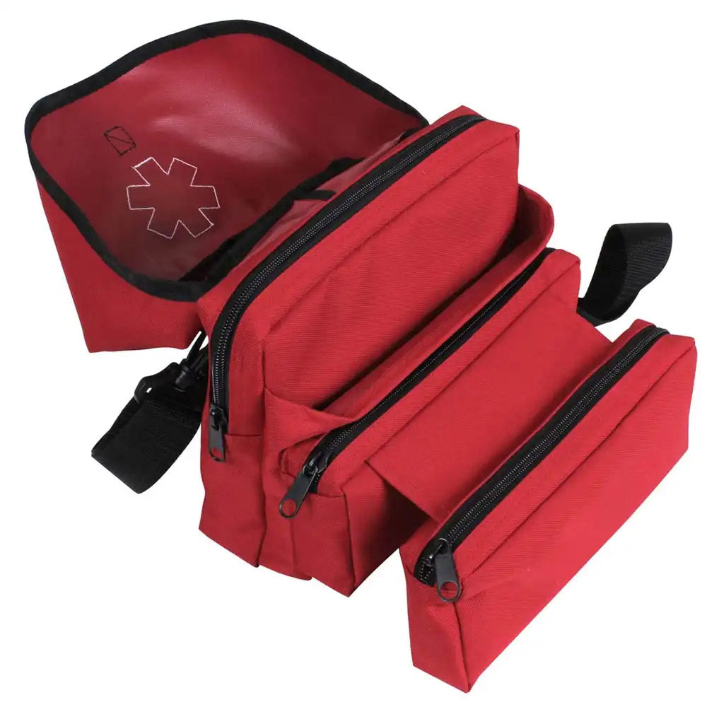 Basic Issue Red E.M.T Medical Field Kit