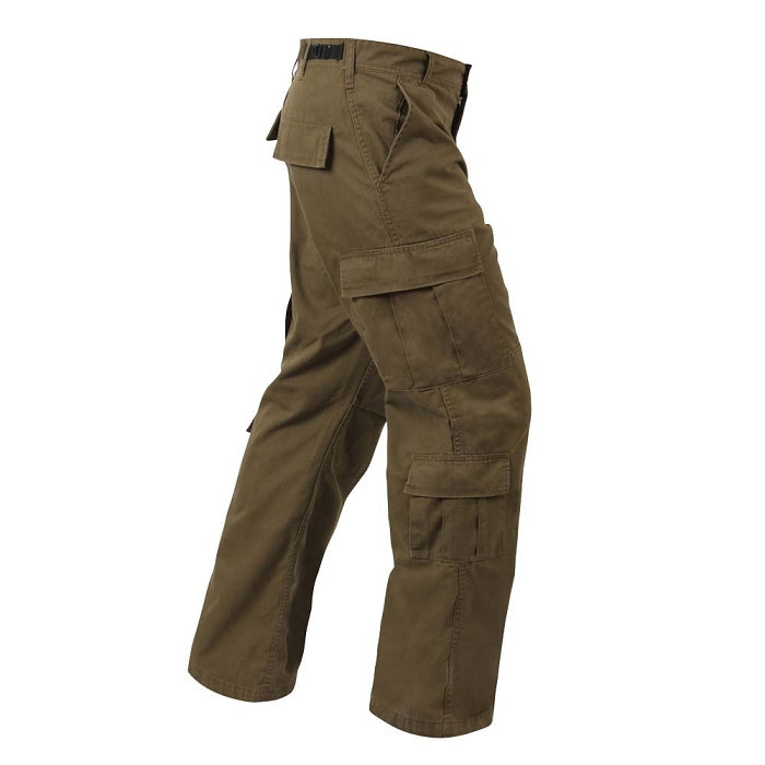 Vintage Russet Brown Paratrooper Cargo Pants