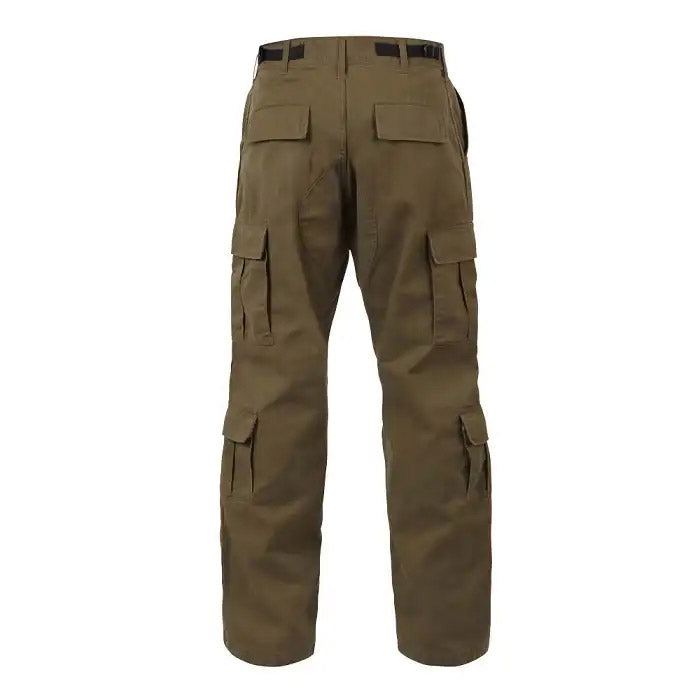 Vintage Russet Brown Paratrooper Cargo Pants