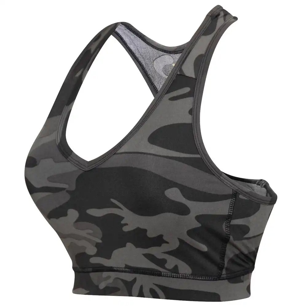 Black Camo Sports Bra