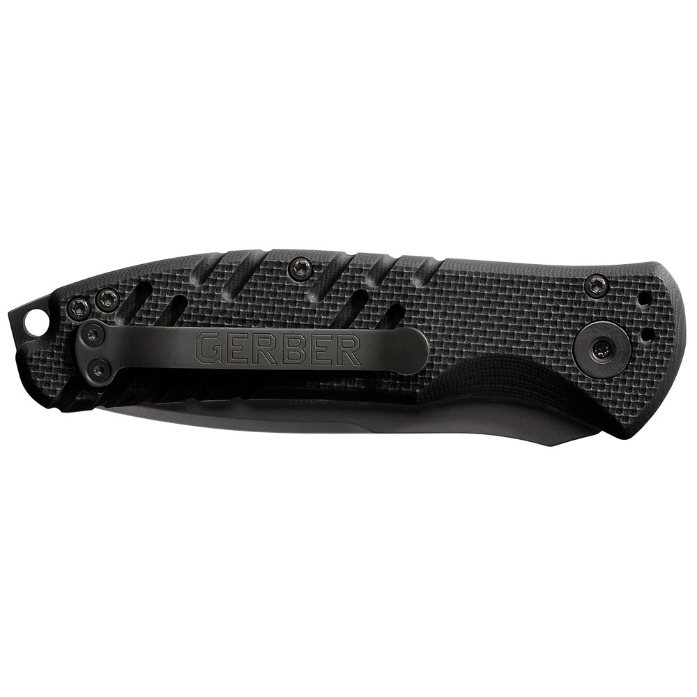 Gerber Propel Auto Black Serrated Automatic Folding Knife