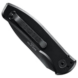 Gerber Empower Black Plain Edge Automatic Folding Knife