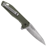 Gerber Fastball Sage Green Plain Edge Folding Knife