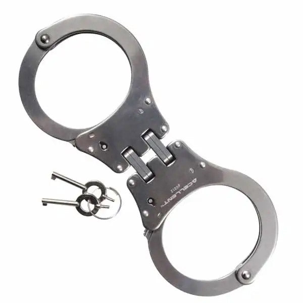 NIJ Approved Hinged Stainless Steel Handcuffs