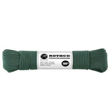 Enhanced Hunter Green Polyester Paracord - 100 Feet