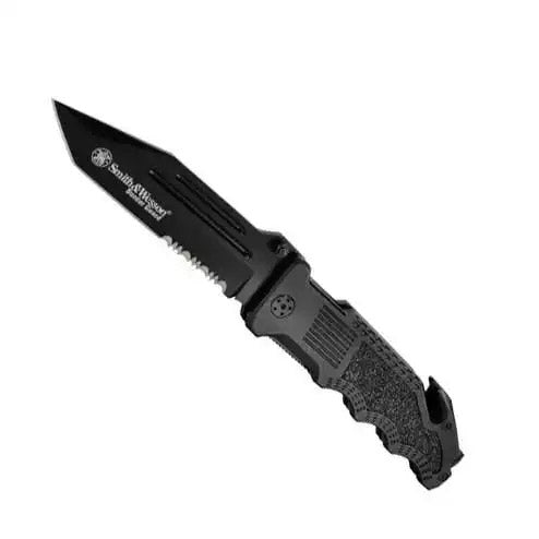 Smith & Wesson Border Guard 4.4-Inch Serrated Folding Knife