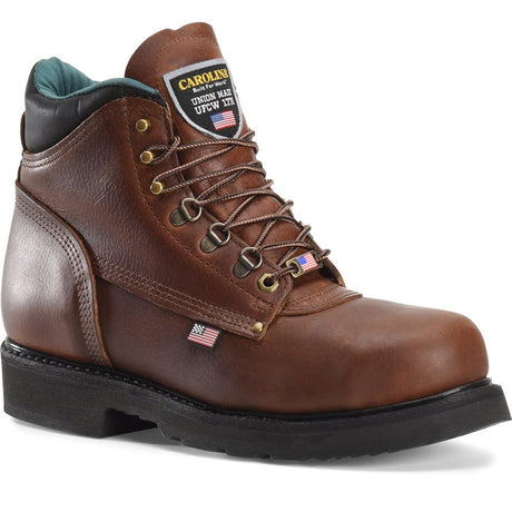 Carolina Sage Lo Grizzly USA Made 6-inch Soft Toe Work Boot