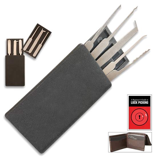 Secure Pro Credit Card 5 Peice Lock Pick Set