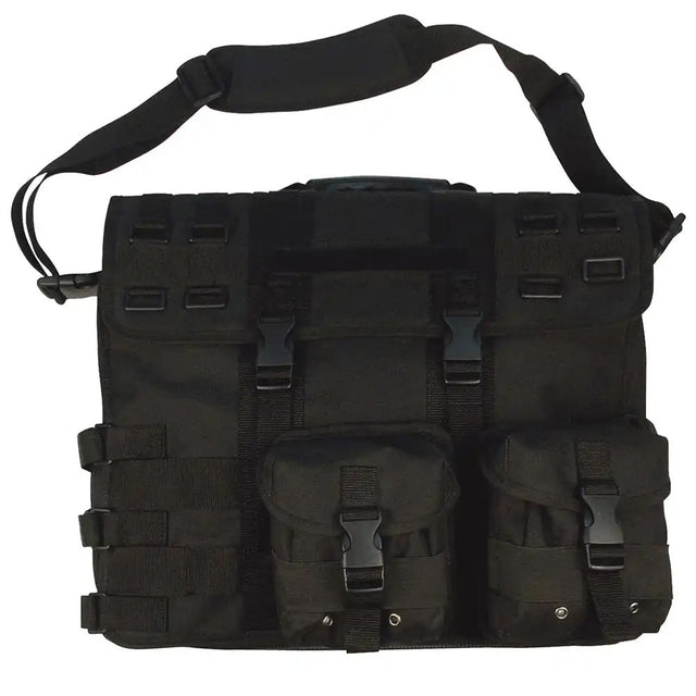 MOLLE Black Tactical Briefcase