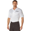 Moisture Wicking White Security Polo Shirt