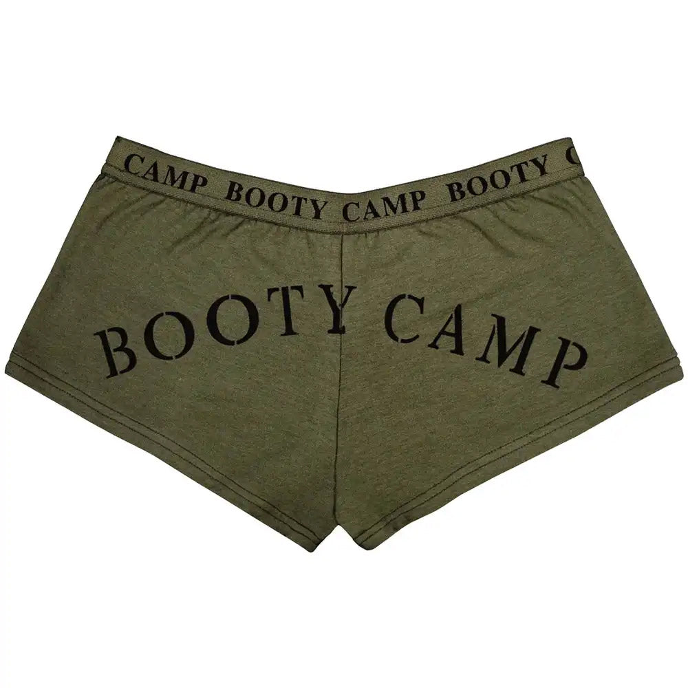 Women's Olive Drab Booty Camp Boyshorts