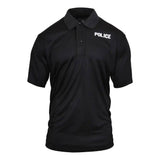 Moisture Wicking Police Short Sleeve Polo Shirt