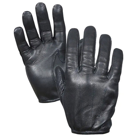 Black Leather Cut Resistant Duty Glove