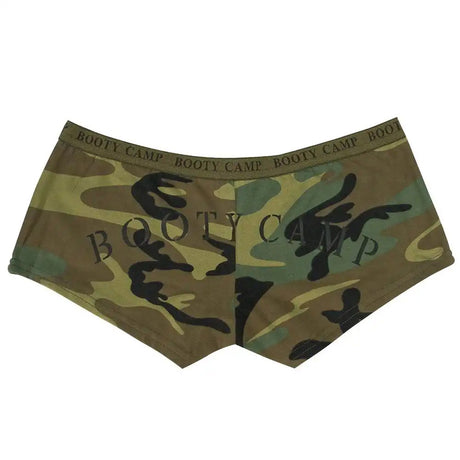 Women's Woodland Camo Booty Camp Boyshorts