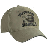 Rothco Vintage Marines Veteran US Flag Baseball Cap