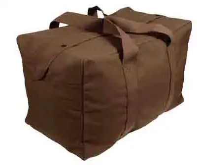 Heavyweight Canvas Military Parachute Cargo Bag