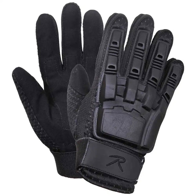 Rothco Black Armored Hard Back Tactical Gloves