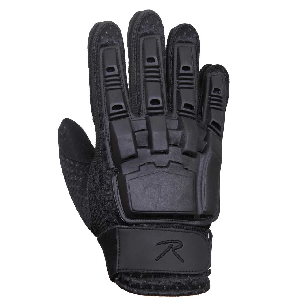 Rothco Black Armored Hard Back Tactical Gloves