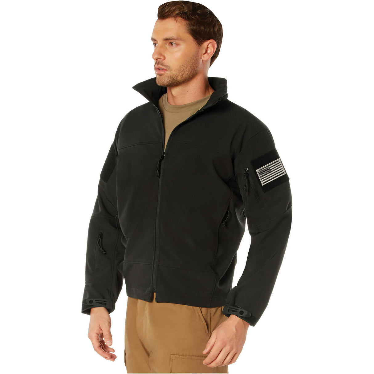 Spec Ops Men's Stealth Softshell Tactical Jacket