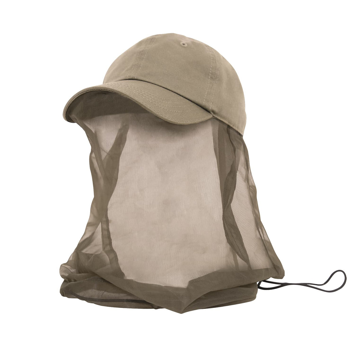 Rothco Baseball Cap with Mosquito Head Net
