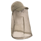 Rothco Baseball Cap with Mosquito Head Net