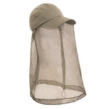 Rothco Baseball Cap with Mosquito Head Net