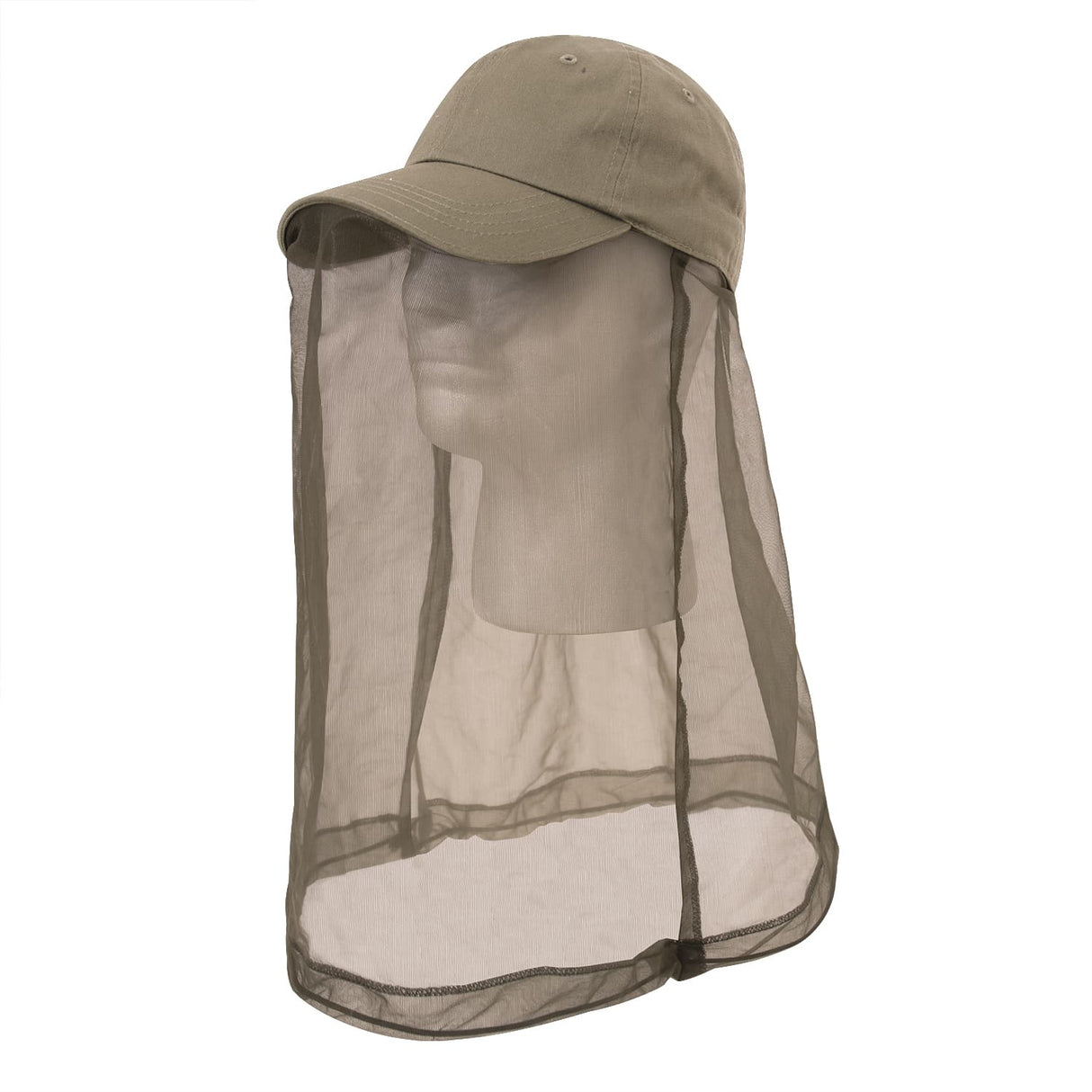 Rothco Baseball Cap with Mosquito Head Net
