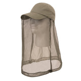 Rothco Baseball Cap with Mosquito Head Net