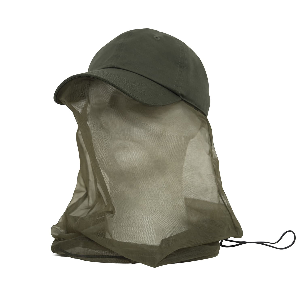 Rothco Baseball Cap with Mosquito Head Net