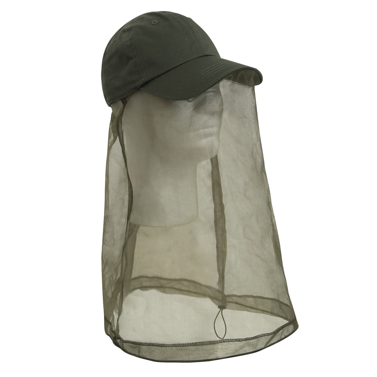 Rothco Baseball Cap with Mosquito Head Net