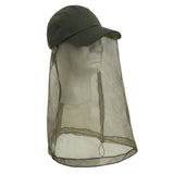 Rothco Baseball Cap with Mosquito Head Net