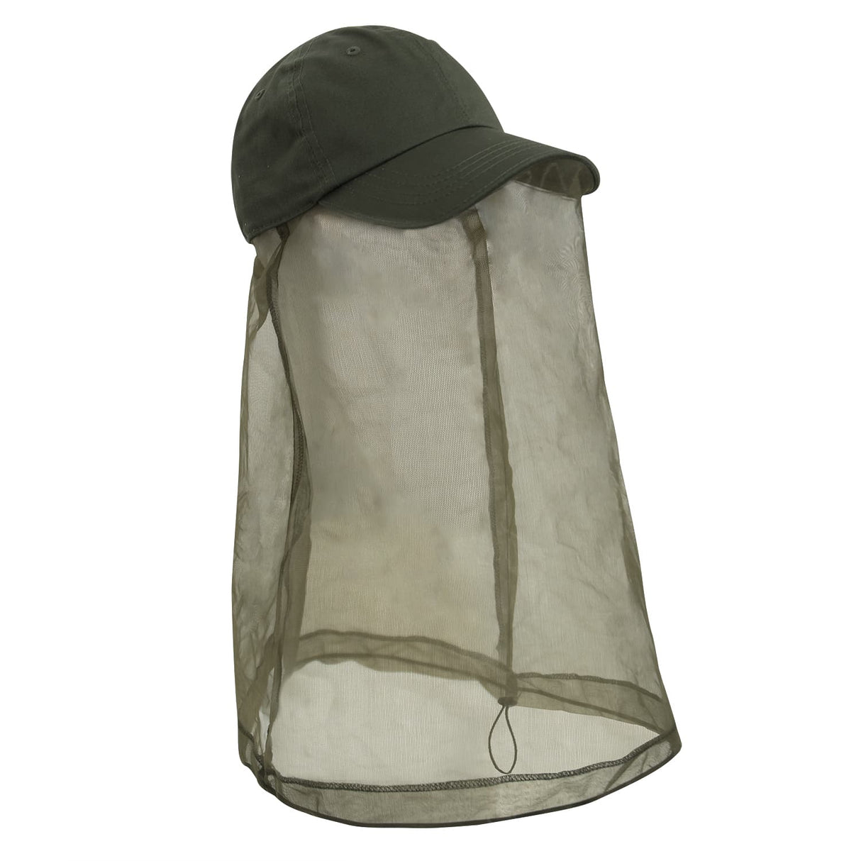 Rothco Baseball Cap with Mosquito Head Net