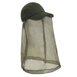 Rothco Baseball Cap with Mosquito Head Net