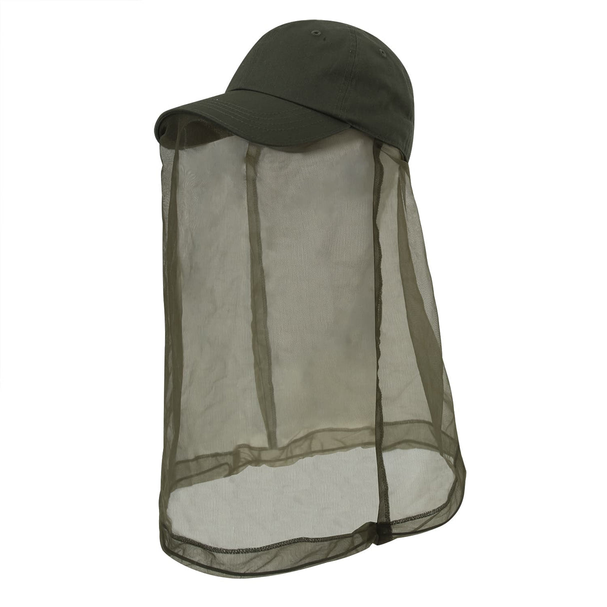 Rothco Baseball Cap with Mosquito Head Net