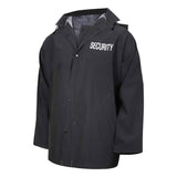 Forced Entry Security Black Rain Jacket