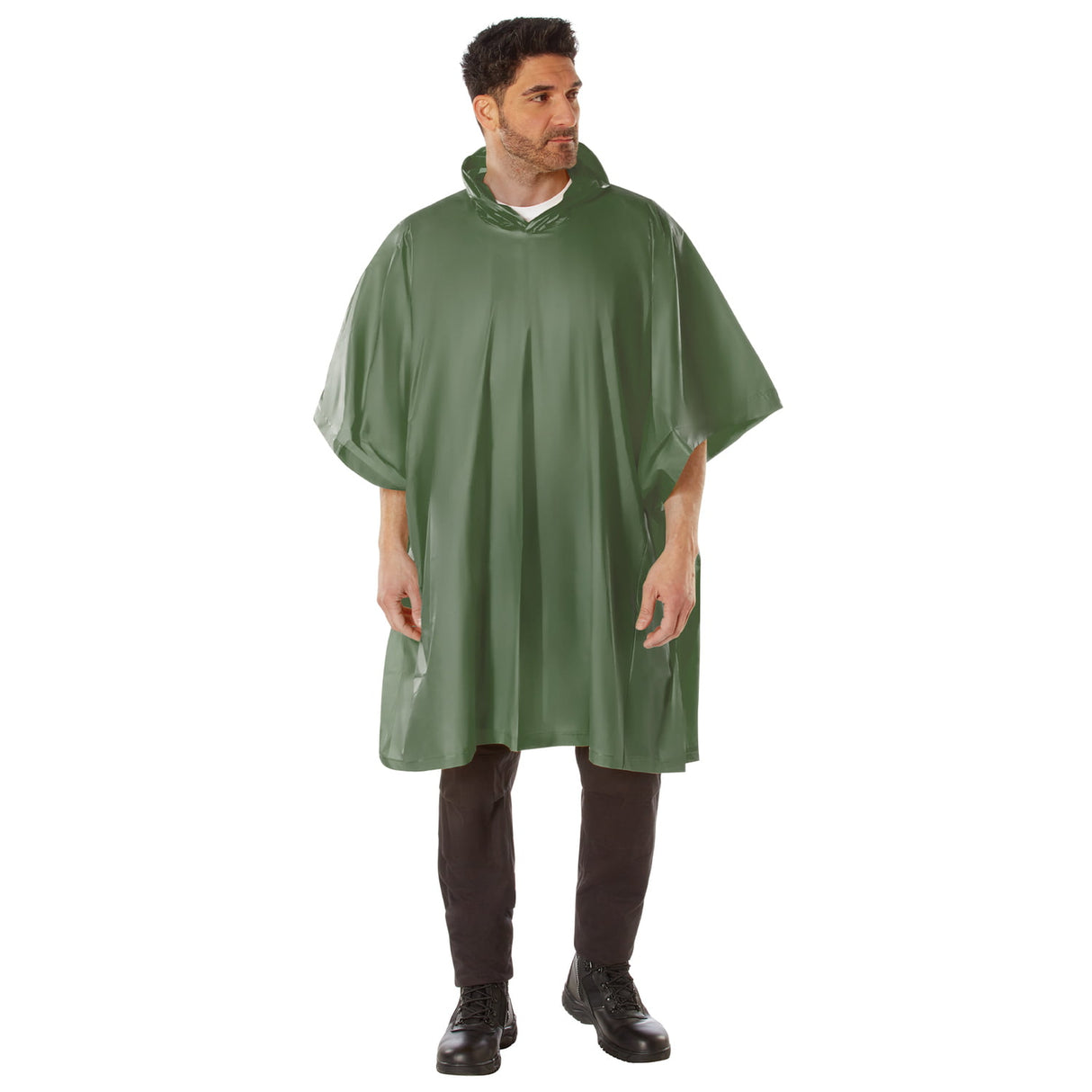 All Weather Vinyl Rain Poncho