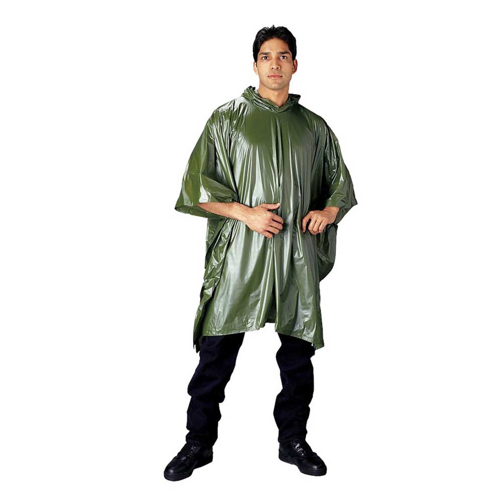 All Weather Vinyl Rain Poncho