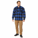 Extra Heavyweight Sherpa-Lined Plaid Flannel Shirt