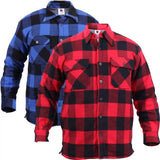 Extra Heavyweight Sherpa-Lined Plaid Flannel Shirt