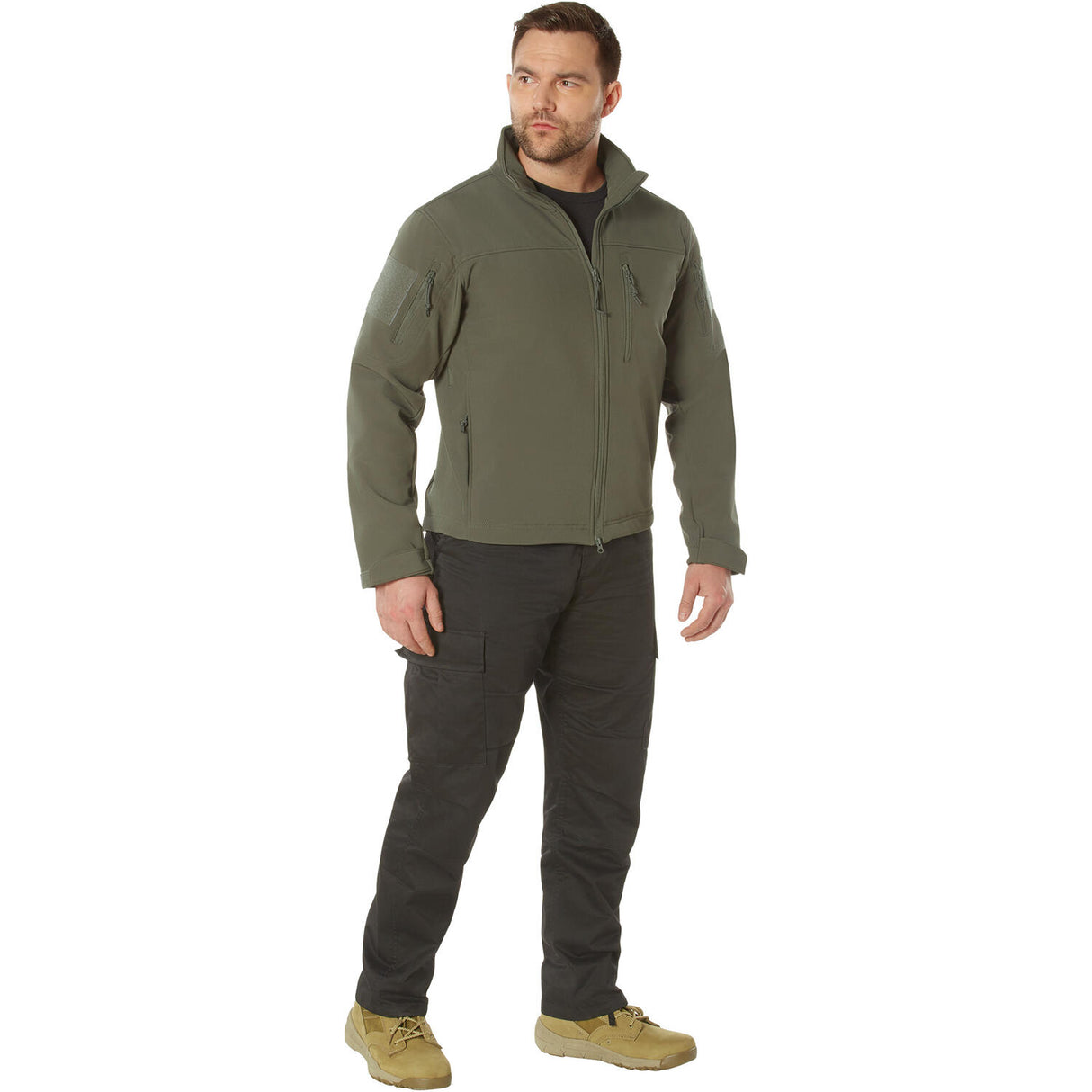 Spec Ops Men's Stealth Softshell Tactical Jacket