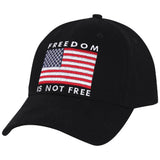 Freedom Is Not Free US Flag Baseball Cap by Rothco