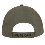 Army Veteran Embroidered Baseball Cap