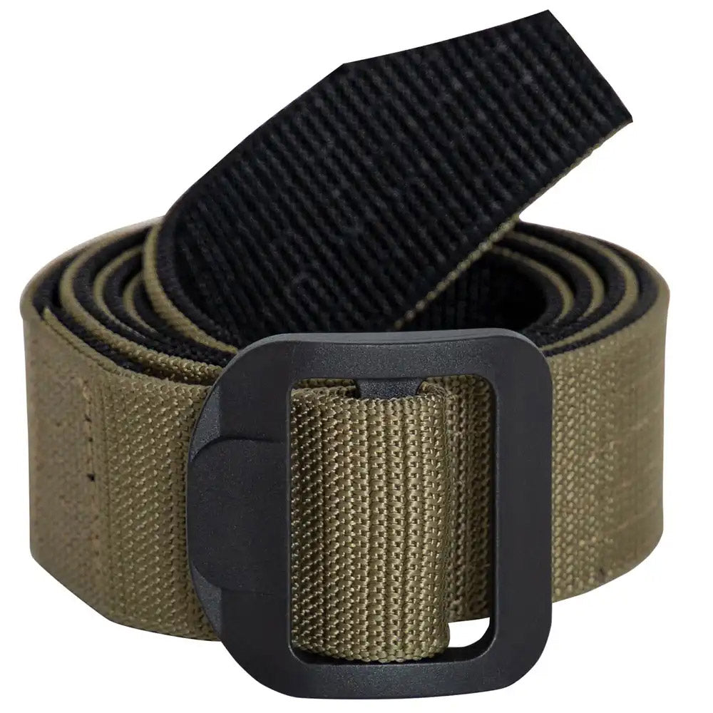 Reversible Black/Coyote Non-Metallic Nylon Riggers Belt