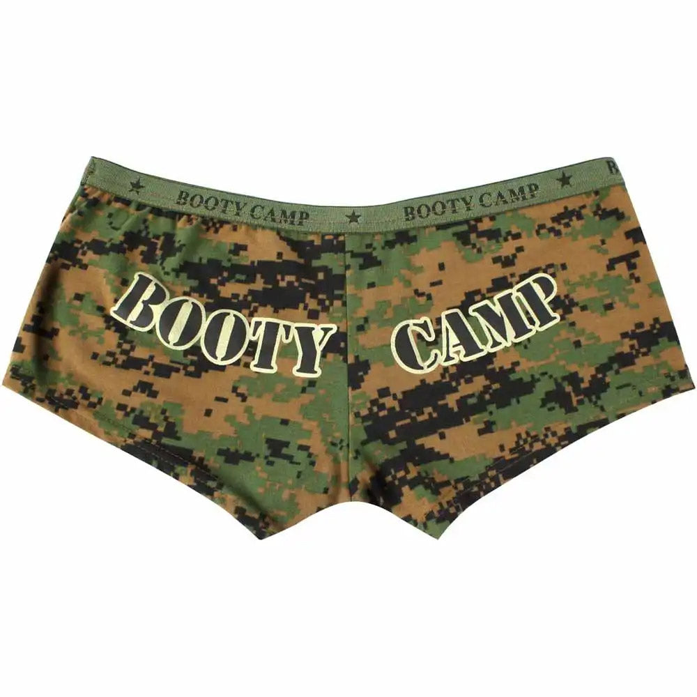 Women's Woodland Digital Camo Booty Camp Boyshorts